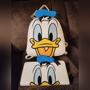 Donald and Daisy Reversible Lougefly Backpack/Crossbody